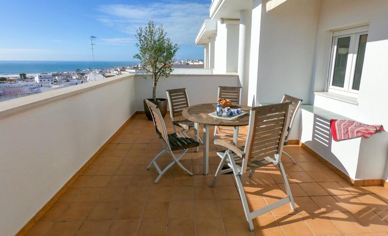 Terraza Trafalgar Apartamento Tipo Penthouse Con Enorme Terraza Y Vistas Al Mar Conil De La Frontera Exteriör bild